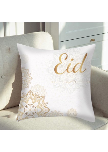 Eid Mubarak Süslemeleri Ev Minder Örtüsü Ramazan Dekor Yastık Kılıfı Eid Al Kurban Ramazan Islam Dekorasyon (Yurt Dışından) fırsatları