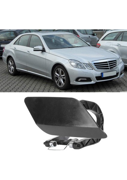 Araba Far Yıkama Memesi Kapağı 2128600208 E-Sınıfı W212 E200 E260 E250 E300 2008-2013 ile Uyumlu (Sağ) (Yurt Dışından)