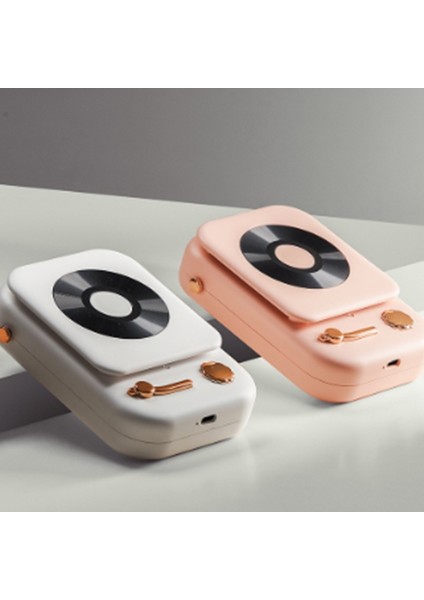 El Kişisel Mini Fan Asılı Boyun USB Şarj Edilebilir Taşınabilir Masaüstü Soğutucu Askı Ayarlanabilir Pembe (Yurt Dışından)