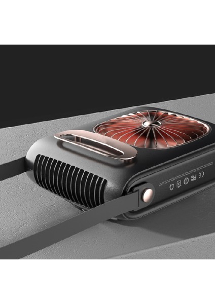 Boyun Fanı Eller Serbest Kişisel Bel 6000MAH Şarj Edilebilir Pil Asılı Kolye Klima Siyah (Yurt Dışından) modelleri