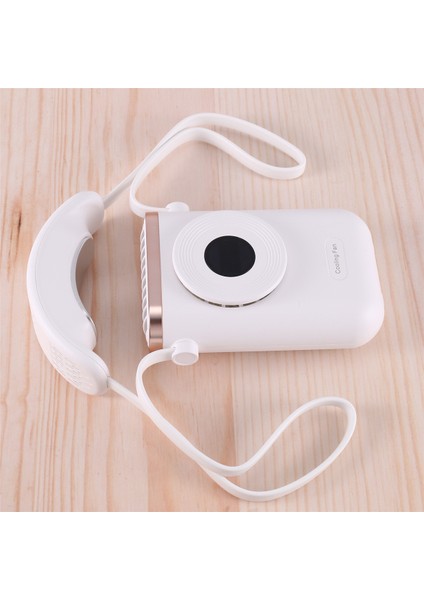 Kullanışlı Klima Kanatsız Soğutma Boyun Fanı Dijital Ekran Ayarlanabilir Yapraksız Yaz Asılı Soğutucu (Yurt Dışından)