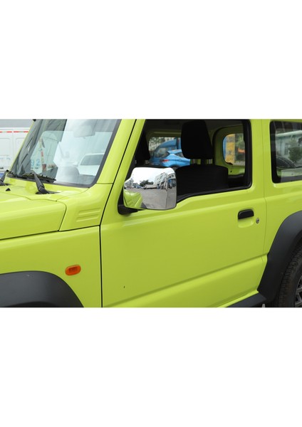 Jimny ile Uyumlu 2019 2020 2021 2022 Aksesuarları Dikiz Aynası Çıkartması Çerçeve Kapak Trim Dekoratif Çıkartmalar, Gümüş (Yurt Dışından) fiyatları
