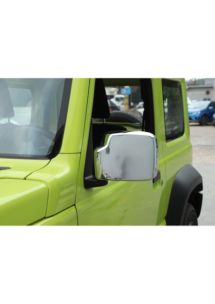 Jimny ile Uyumlu 2019 2020 2021 2022 Aksesuarları Dikiz Aynası Çıkartması Çerçeve Kapak Trim Dekoratif Çıkartmalar, Gümüş (Yurt Dışından) fırsatları