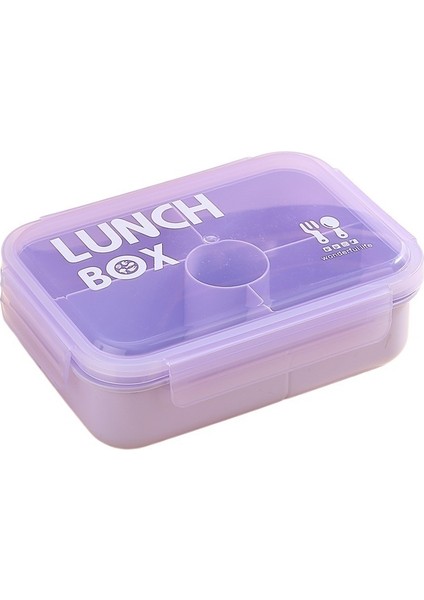 Çatal Bıçak Takımıyla Birlikte Kilitli Öğle Yemeği Kutusu (Yurt Dışından)