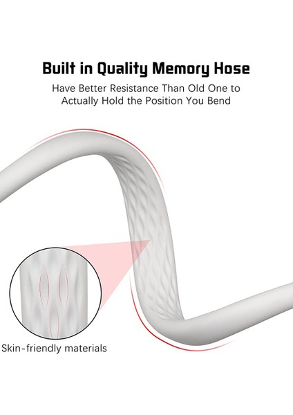 Boyun Fanı, Taşınabilir Asma Fanı Şarj Edilebilir, Kişisel Soğutma ve Şık Kulaklık Tasarımı Beyaz (Yurt Dışından) fırsatları