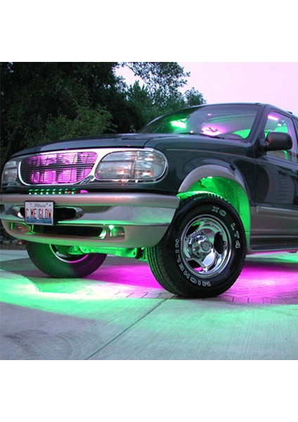 5 Adet 10CM Su Geçirmez Beyaz 5050 LED Şerit Işıklar Dc 12V Karavan Tekne Araba (Yurt Dışından)