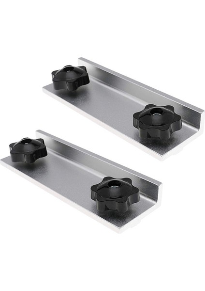 T-Track Durdurma Kiti Satır Içi Durdurma T Parça Durdurma Bloğu Ağaç Işleme Evrensel Kiti, 2pcs Uzun Duraklar (Yurt Dışından)