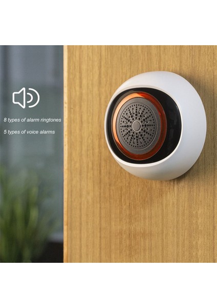 Tuya Zigbee Akıllı Ses ve Işık Sensörü 100DB 2'si 1 Arada Alarm USB Çift Güç Akıllı Ev Çalışmaları (Yurt Dışından) modelleri