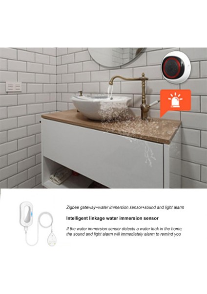 Tuya Zigbee Akıllı Ses ve Işık Sensörü 100DB 2'si 1 Arada Alarm USB Çift Güç Akıllı Ev Çalışmaları (Yurt Dışından) indirimleri