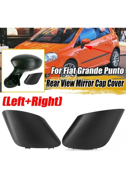 Grande Punto / Sol Sağ / Yakın Kapı Ayna Vida Kapağı Trimi 735539385 ile Uyumlu (Yurt Dışından) fiyatları