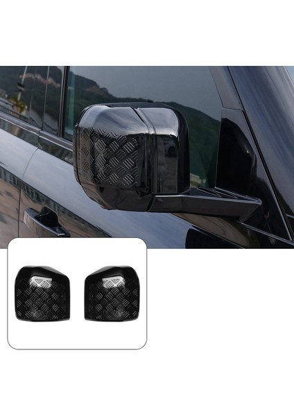 Araba Dış Dikiz Aynası Kapağı Trim Aksesuarları ile Uyumlu 90 110 2020 2021 2022 2023(B) (Yurt Dışından) fırsatları