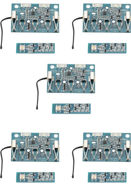 Bosch 18V Li-Ion Gerilim Algılama Koruması Için 5x Pcb Devre Kartı (Yurt Dışından)