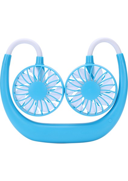 Spor Fan Asma Boyun Dış Mekan USB Şarjlı Masaüstü Fan-Mavi (Yurt Dışından) fiyatları