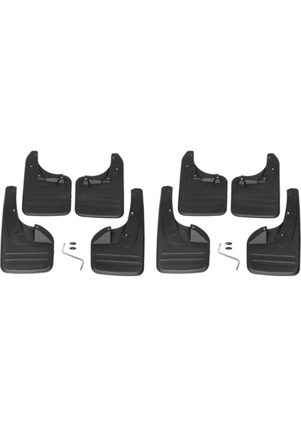 Торт В Форме,8 Adet Çamur Flaps Çamurluklar Sıçrama Muhafızları Çamurluk Toyota Hilux Vigo 2005-2014 76625-0K030 (Yurt Dışından)