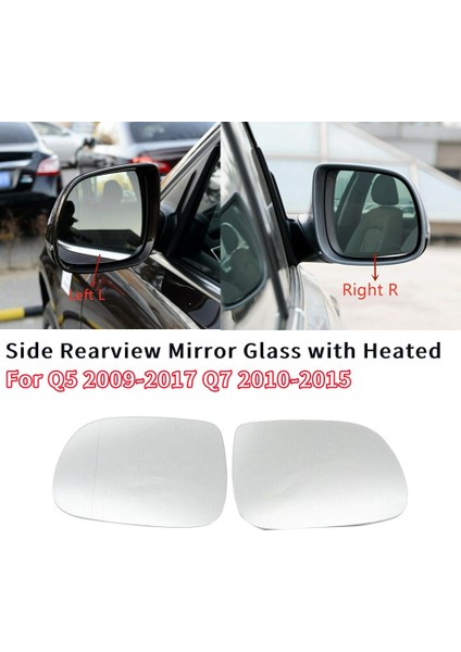 Sağ Yan Kanat Ayna Dikiz Aynası Cam Isıtmalı - Q5 2009-2017 2010-2015 8R0857536F ile Uyumlu (Yurt Dışından) fiyatları