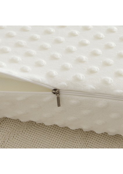 2x Bellek Köpük Yastık Ortopedik Yastık Lateks Boyun Yastık Fiber Yavaş Ribaund Yumuşak Yastık Masajı Servikal Sağlık (Yurt Dışından)