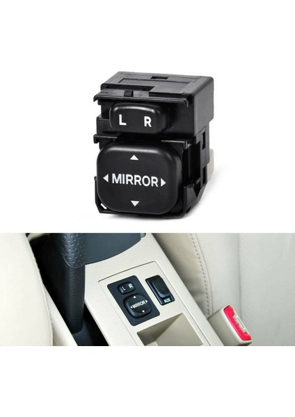 Yaris Sienna 84872-52030 ile Uyumlu Araç Güç Kontrolü Ayna Anahtarı (Yurt Dışından) fiyatları