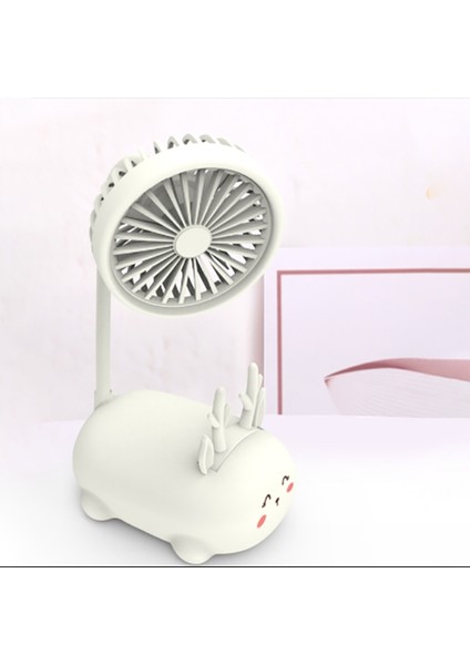 Ev Ofis Yatak Odası Atölye Yatakhanesi Için USB Fan Ayar Masası Masası (Beyaz) (Yurt Dışından) indirimleri