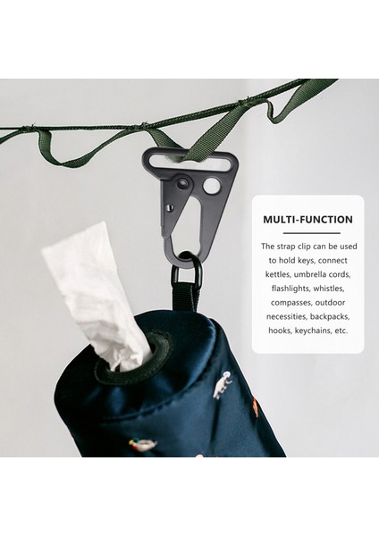 12 Adet Büyütülmüş Ağız Klipsi Sling Toka Olecranon Kanca Sling ile Uyumlu Açık Havada Çanta Sırt Çantası, Karabina Anahtarlık Yaylı Kancalar (Yurt Dışından) modelleri