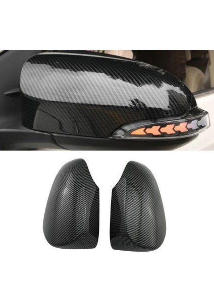 Prıus C Aqua ile Uyumlu Abs Karbon Fiber Araba Dış Dikiz Aynası Kapağı Kanat Ayna Kapakları Kapakları (Yurt Dışından) fiyatları