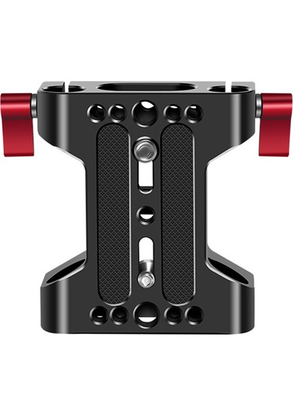 Çift 15MM Çubuk Ray Kelepçeli Kamera Taban Plakası Tavşan Kafesi ve Dslr Rig Kamera Aksesuarlarıyla Uyumlu (Yurt Dışından) fırsatları