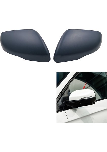 Araba Dikiz Sağ Yan Cam Ayna Çerçevesi Yan Ayna Kapakları Değiştirme Kenar ile Uyumlu 2015-2020 (Taban Rengi) (Yurt Dışından) fiyatları
