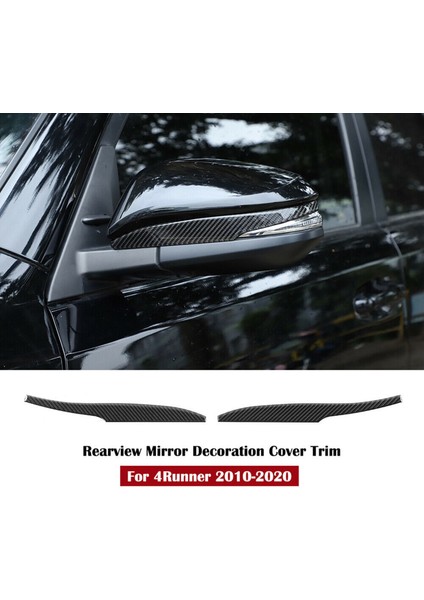Karbon Fiber Dikiz Aynası Kalıplama Kapak Trimi 4runner 2010-2020 ile Uyumludur (Yurt Dışından) fiyatları