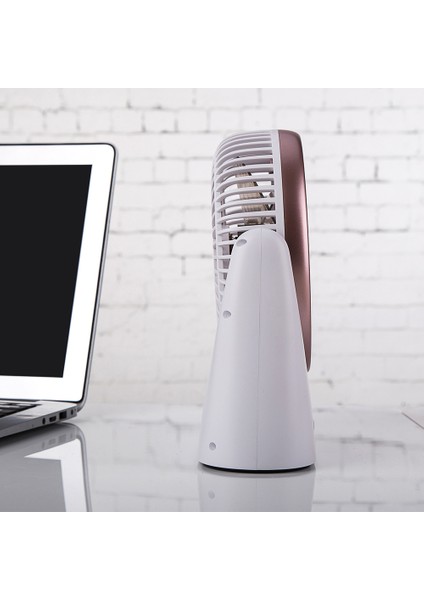 USB Masa Fanı Küçük Kişisel Hava Sirkülatörü Taşınabilir Elektrikli Masa Masaüstü Şarj Edilebilir Seyahat Fanları Kamp Ofis Odası Dış Mekan Güç Bankası Fonksiyonu ve LED Işık Ile-2 (Yurt Dışından) fırsatları