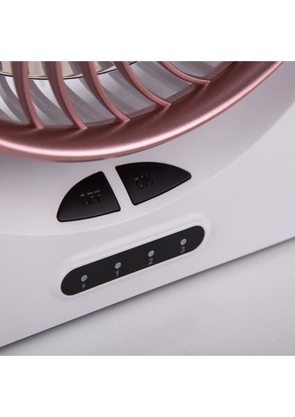 USB Masa Fanı Küçük Kişisel Hava Sirkülatörü Taşınabilir Elektrikli Masa Masaüstü Şarj Edilebilir Seyahat Fanları Kamp Ofis Odası Dış Mekan Güç Bankası Fonksiyonu ve LED Işık Ile-2 (Yurt Dışından) indirimleri