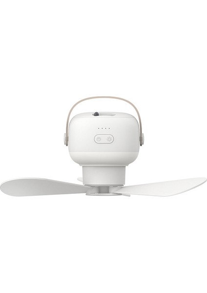 Mini USB Kamp Fanı Pil Kumandalı Uzaktan Kumanda 4 Vites Taşınabilir LED Işık Çadır Ev Için Asma Tavan (Yurt Dışından)