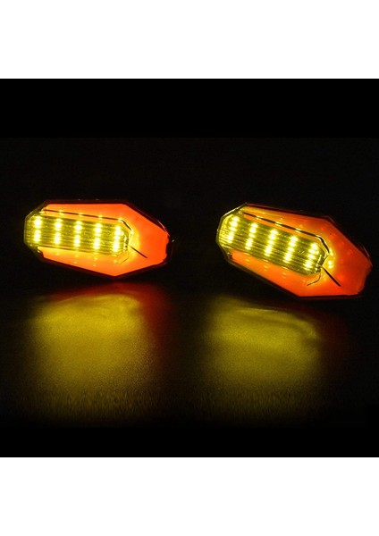 1pair 30LEDS 12V Motosiklet Dönüş Sinyali Su Geçirmez Yanıp Sönen Ön Arka Göstergeler (Kırmızı) (Yurt Dışından) fırsatları