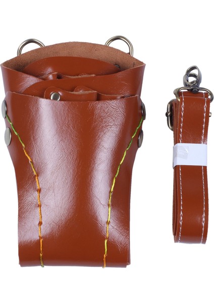 Kahverengi Pu Moda Makas Çantası Kuaförlük Için Profesyonel Alet Aksesuarları Bel Omuz Berber Çantası (Yurt Dışından) fiyatları