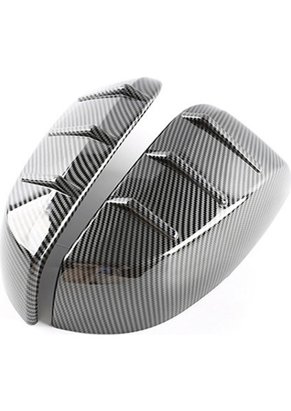 Uyumlu 2020 2021 2022 Araba Yan Kapı Dikiz Aynası Kapağı Kapak Trim Dekor Etiket Aksesuarları, Karbon Fiber (Yurt Dışından)