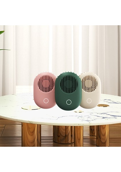 Şarj Edilebilir USB Mini Taşınabilir Cep Fanı Soğuk Hava El Seyahat Soğutma Dc Soğutucu Fanlar Beyaz (Yurt Dışından)