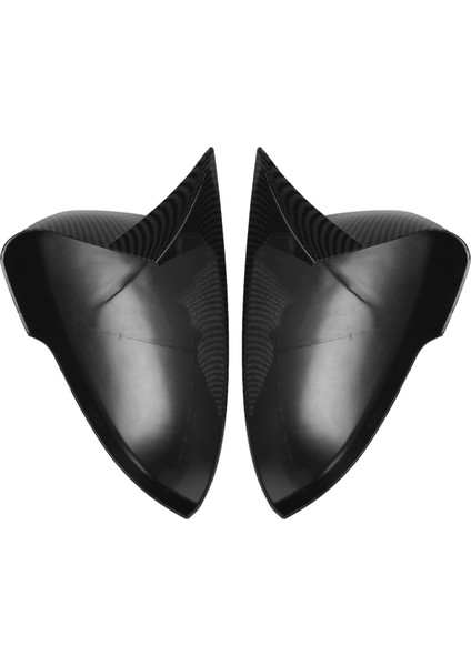 Araba Karbon Fiber Öküz Boynuz Dikiz Yan Cam Ayna Kapağı Trim Çerçeve Yan Ayna Kapakları ile Uyumlu 2015-2020 (Yurt Dışından) fırsatları