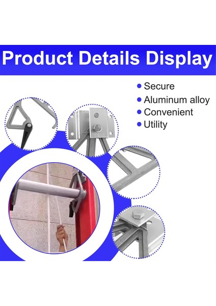 Многоцелевые Наборы,werner ile Uyumlu Alüminyum Uzatma Merdiven Kilitleri, 28-11 Basamak Kilit Kiti Için Uygun, Uzatma Merdiveni Aksesuarları (Yurt Dışından) fırsatları
