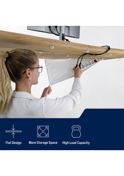 Хранение Продукции,kablo Yönetim Ağı - Masa Altı Kablo Yönetimi - Esnek Masa Altı Kablo Yönetim Tepsisi Beyaz C (Yurt Dışından) fiyatları