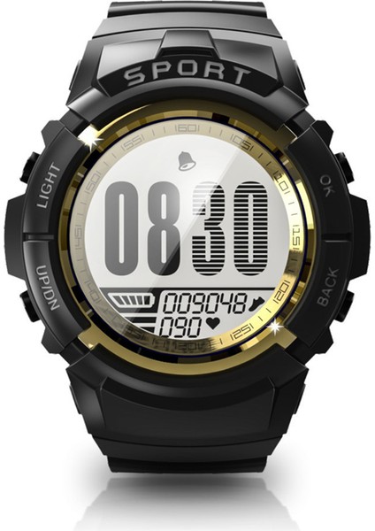 Akıllı Izle Erkekler Profesyonel Su Geçirmez Pusula Kronometre Açık Akıllı Spor Saat Çocuklar Yüzme Dalış -B (Yurt Dışından)