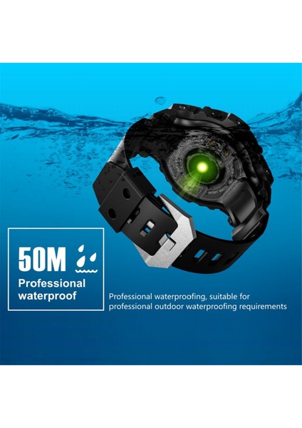 Akıllı Izle Erkekler Profesyonel Su Geçirmez Pusula Kronometre Açık Akıllı Spor Saat Çocuklar Yüzme Dalış -B (Yurt Dışından) modelleri