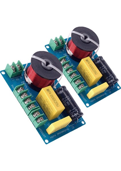 Многоцелевые Наборы,2 Adet 200W 3 Yollu Ses Hifi Filtre Devre Stereo Hoparlör Geçiş Filtreleri Tiz/bas 3 Birim Frekans Bölücüler (Yurt Dışından)