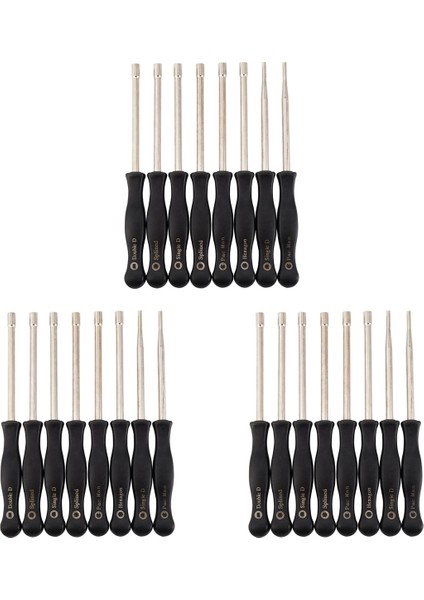 24 Adet Tornavida Karbüratör Ayar Aracı Tek D Çift D Altıgen Altıgen Soket Seti Seti (Yurt Dışından)