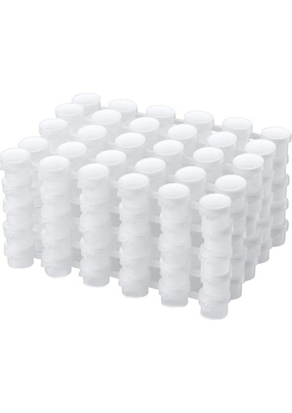 Хранение ПРОДУКЦИИ,100'LÜ Boş Boya Kutuları Paketi Temiz Depolama Boya Kapları Mini Boyama Kupası Kavanoz 5ml (Yurt Dışından)