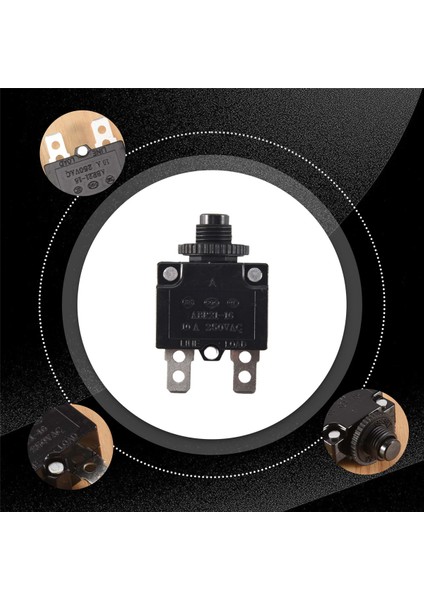 125/250VAC 50/60Hz 10A 2 Pinli Terminaller ST-101E Ac Dc Geçiş Anahtarı (Yurt Dışından)