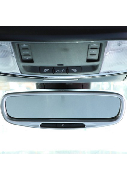 Grand 2017-2021 ile Uyumlu Iç Dikiz Aynası Dekoratif Çerçeve Ayar Kapağı Çıkartmalar Aksesuarları, Gümüş (Yurt Dışından) indirimleri