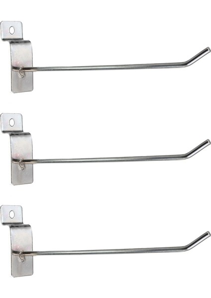 75 x Elementler Tek Kanca Pimi Mağaza Teşhir Montajı Prong Askı 150MM (Yurt Dışından)