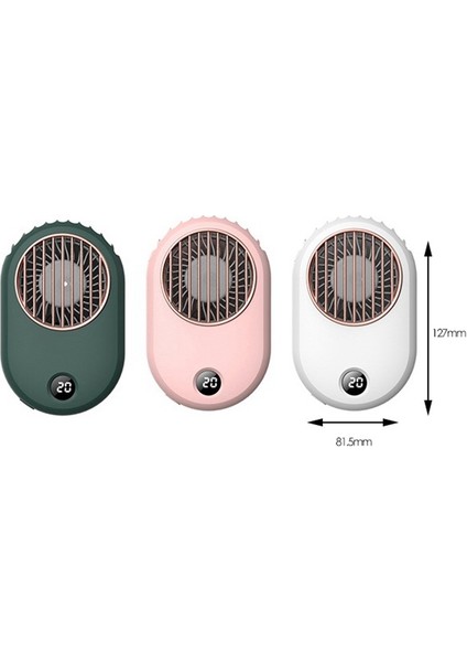 El Ücretsiz Boyun Fanı, Mini Kişisel Tembel Boyun Bandı Asılı Soğutucu USB Taşınabilir Fan Yemek Tırmanışı Açık Seyahat Için, Pembe (Yurt Dışından) indirimleri