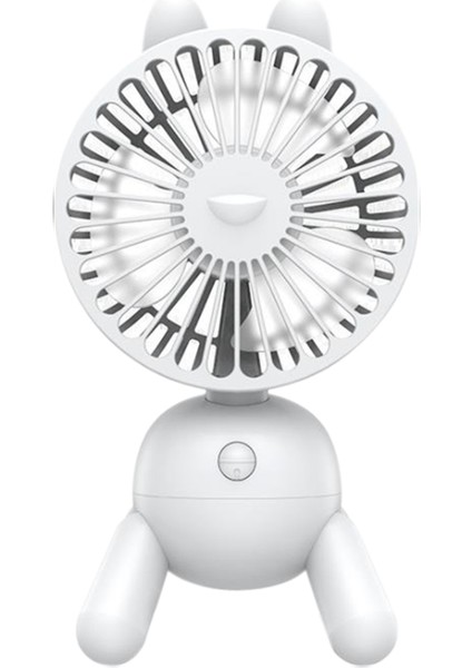 Mini Masaüstü Sallayarak Kafa Fan Yurdu USB Küçük Şarj Edilebilir Ev Ofis Klima Dilsiz Beyaz (Yurt Dışından) fiyatları