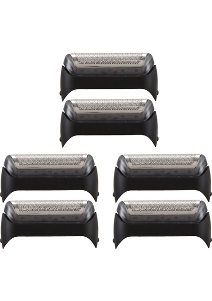 6 Adet Elektrikli Örgü Dayanıklı Tıraş Makinesi Folyo Kafa Parçaları Braun 10B/20B Modeli 190 180 170 1775 (Yurt Dışından)