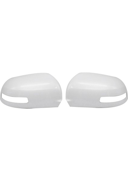 Araba Kapı Yan Dikiz Aynası Kapağı 2013-2018 Sprey Boya Ayna Kapağı Beyaz ile Uyumlu (Yurt Dışından)