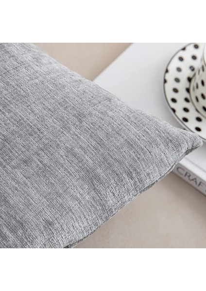 Yanmış Turuncu Yastık Kapakları 18X18 Inç 2 Set Modern Çiftlik Evi Rustik Dekoratif Kırlent Örtüsü Kare Yastık Kılıfı (Yurt Dışından) indirimleri